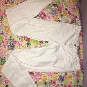 white Hollister Jeans